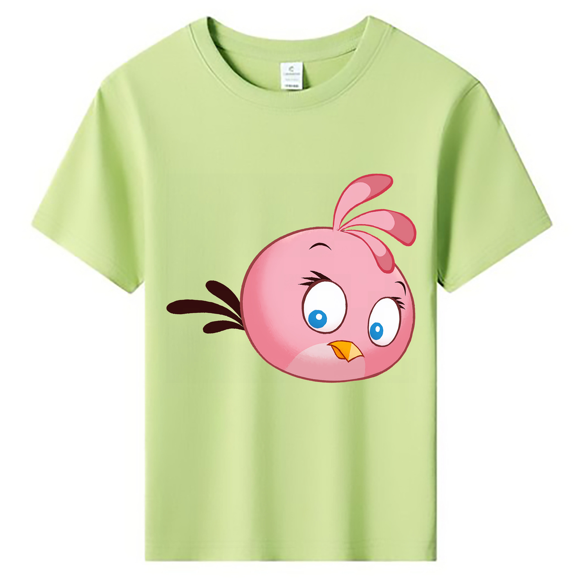 （画像用） Angry Birds アングリーバード 綿100％キッズTシャツ（フロントプリント）